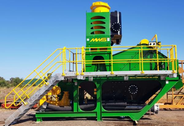 sand washing and dewatering units